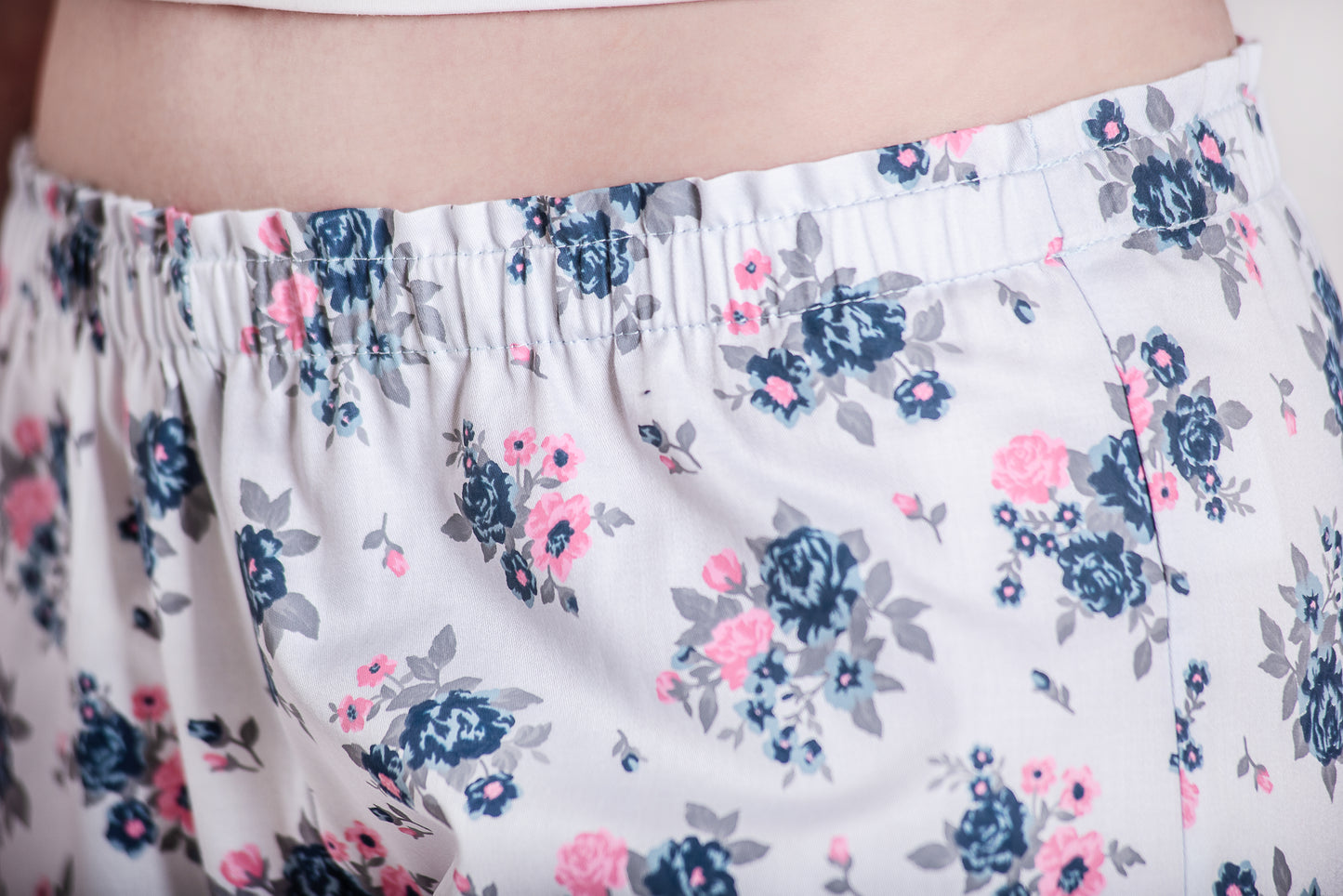 Blue Garden Pants