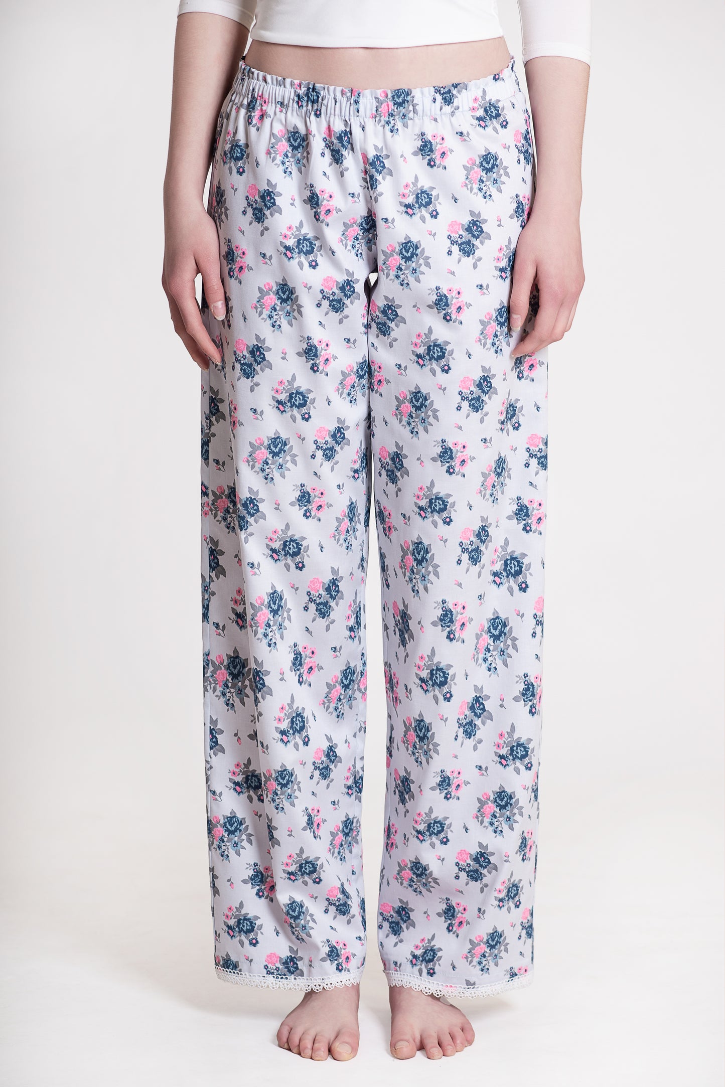 Blue Garden Pants